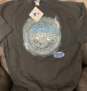 2008 MLB ALL-STAR GAME YANKEE STADIUM TSHIRT 2XL NWT MAJESTIC - Picture 1 of 1