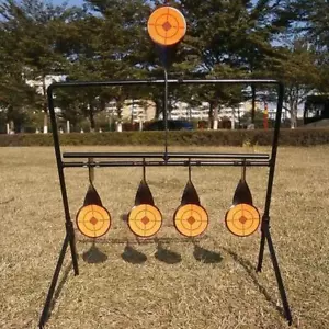 5 Self Resetting Target Metal Target Stand - Picture 1 of 11