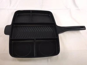 Crofton 5 Section Griddle Pan Non-stick 16.5” x 14.5” - Picture 1 of 9