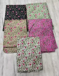 Indian Cotton By Yard Women Craft Sewing Quilting Material Fabric Dressmaking - Picture 1 of 1