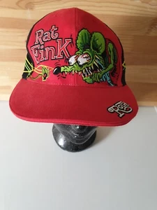 CAP-Rat Fink / Art Craft / Ed "Big Daddy" Roth - Embroidered Cap Hat 2011 - Picture 1 of 8