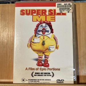 Super Size Me DVD Region 4 A Film Of Epic Portions (S6.3) - Picture 1 of 2