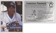 2005 Grandstand Vermont Expos Francisco Plasencia