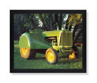 Vintage John Deere Farm Tractor Model 60 Wall Picture Black Framed Art Print