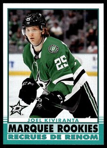 Joel Kiviranta 2020 Upper Deck Retro O-Pee-Chee Marquee Rookies Card  #612