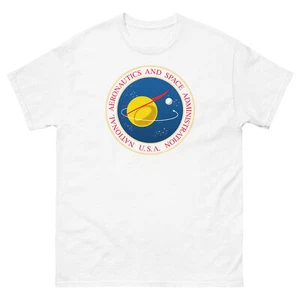 NASA Vintage Unisex T-Shirt - Picture 1 of 15