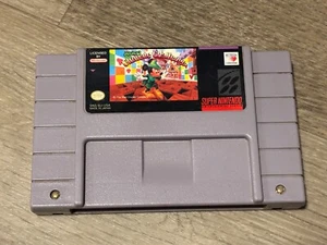 Mickey's Ultimate Challenge Super Nintendo Snes Auténtico Limpio y Probado - Imagen 1 de 3
