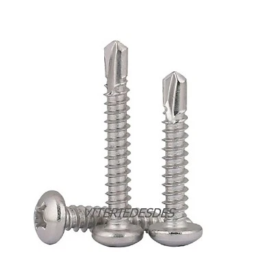 VITI AUTOPERFORANTI D.2,9 3,5 3,9 4,2 4,8 AUTOFORANTI TESTA CILINDRICA UNI 8118 - Immagine 1 di 4