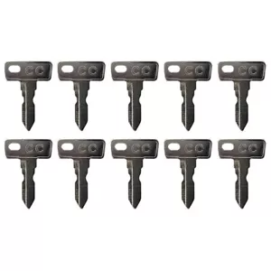 (10) Club Car DS 1982+ Gas/Electric Golf Cart Key Replacement Ignition Keys - Picture 1 of 1