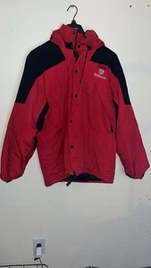Vintage Red Game Sportswear Dodge Ram Built Different Jacket Size Large Outdoor - Bild 1 von 6