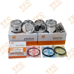 5K Piston Kit With Piston ring & Pin STD For Toyota 5K Engine Parts 4pcs - Picture 1 of 6