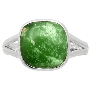 Natürlicher Utah Variszit 925 Sterling Silber Ring Gr.10 Schmuck R-1005 - Bild 1 von 5