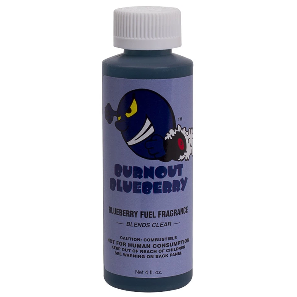 Power Plus Fuel Fragrance 19769-52; Burn Out Blueberry 4oz treats 20 Gallons Gas - Image 1 of 1