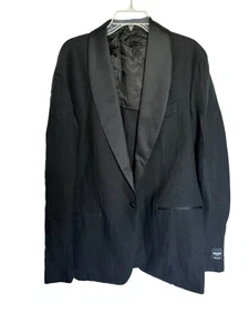 Todd Snyder Herren Schalkragen Leinen Smoking Sakko Schwarz Gr. 42 L Neu mit Etikett - Bild 1 von 6