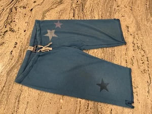 Felpa Capri vintage ROSA Victoria Secret blu cropped Y2K L grande - Foto 1 di 9