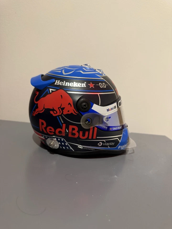 Max Verstappen 1/2 Scale Helmet Red Bull Racing F1 2024 USA - Image 1 of 4