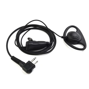 D earpiece Two way For Motorola Radio Headset Microphone Officer Patrol Security - Zdjęcie 1 z 9