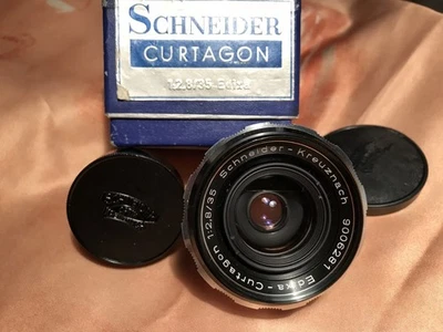 Optique Photo Schneider Kreuznach M42 Vissante CURTAGON Edixa 35 mm f2,8 - Photo 1/4