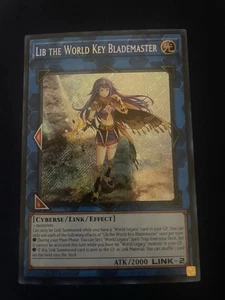 lib the world key blademaster Secret Rare Blmm! Near Mint Condition - Picture 1 of 1
