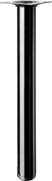 Hettich Möbelfuß / Tischbein schwarz D 30 x 300mm AKTION B Ware