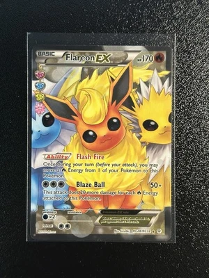 2016 Pokemon Flareon EX FA RC28-RC32 XY Generations: Radiant Collection Holo NM - Image 1 of 4