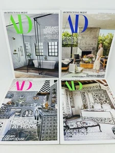 2019 Architectural Digest Magazines Interior Design Ads Lot of 4 - Picture 1 of 8