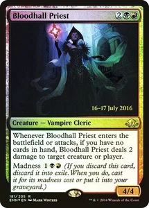 * BLOODHALL PRIEST * FOIL * PROMO * ELDRITCH MOON * NM * MTG * - Bild 1 von 1