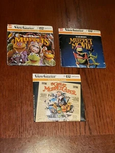Raro Lote De Colección Tres MUPPET View-Master - Imagen 1 de 16