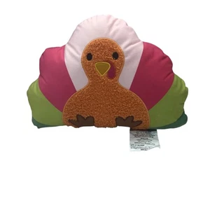 Almohada decorativa con forma de pavo para niños objetivo 9,5"x14"x3,5" Acción de Gracias - Imagen 1 de 6