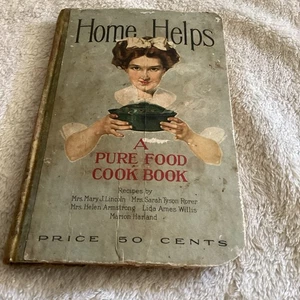 Home Helps A Pure Food Cook Book 1910 By NK Fairbank Company - Bild 1 von 19