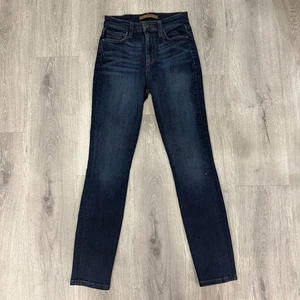 Joe’s Jeans High Rise Skinny Women’s W25 Dark Wash Stretch Denim - Picture 1 of 6