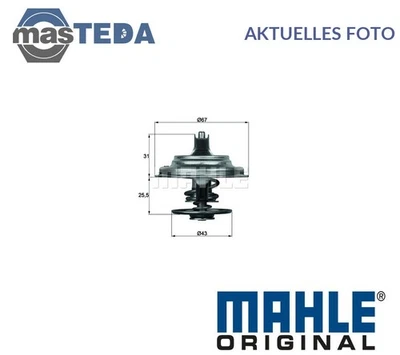 TX 23 71D KÜHLFLÜSSIGKEIT KÜHLER THERMOSTAT MAHLE ORIGINAL FÜR MAN F 90 - Image 1 of 4