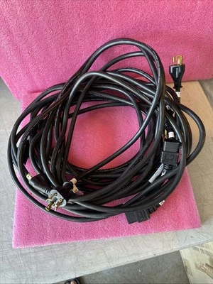 4x CISCO Volex 72-1411-01 Male L6-20P Twist Lock to C19 Power Cord 20A 250V 14ft - Image 1 of 4