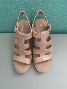 Melissa- Venus Jelly Wedge heels Size 6 Made In Brazil - Picture 1 of 7