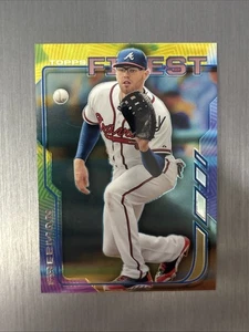 2014 Topps Finest #45 Freddie Freeman - Atlanta Braves / Los Angeles Dodgers - Imagen 1 de 2
