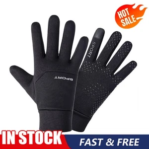 1pair Football Gloves KidsBoys Waterproof Thermal Grip Outfield PlayerField - Picture 1 of 17