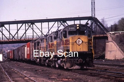 Tren de ferrocarril duplicado 35 mm deslizable EL Erie Lackawanna acción 2411 Foto 1 de 2