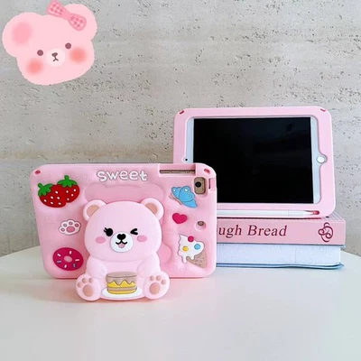 For iPad 11th A16 10th 10.9" 9 8 7 mini 7 6 Air Pro Cute Kid Stand Case Cover - Image 1 of 4
