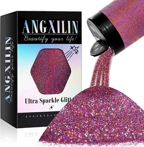Holographic Fine Glitter for Epoxy Resin DIY Craft,ANGXILIN High Capacity 260g - Picture 1 of 3