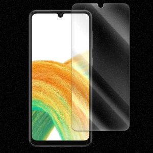 High Definition Clear 9H Tempered Glass Screen Protector f Samsung Galaxy A33 5G - Picture 1 of 1