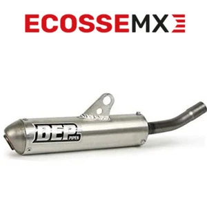 Silenciador de escape Honda CR125 1989-1990 DEP tubo trasero redondo - Imagen 1 de 8