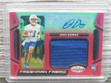 2023 Certified Josh Downs Pink Rookie Jersey Auto Autograph RC #235/299 Colts