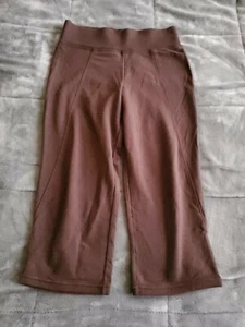 NEW: Danskin TweenStar "PEDAL PUSHER" Espresso Capri Pants SZ YJ/ J (14-16) - Picture 1 of 7