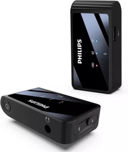 Philips VoiceTracer Microphone Lavalier sans Fil VTR7700 1RX + 1TX Enregistreur Audio - Photo 1/12
