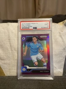 2019 Panini Prizm EPL PHIL FODEN Purple /99 #159 PSA 9 GRADED MINT ROOKIE RC - Bild 1 von 3