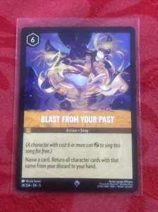Lorcana Shimmering Skies - Blast From Your Past - 28/204 - Super Rare M/NM - Picture 1 of 7