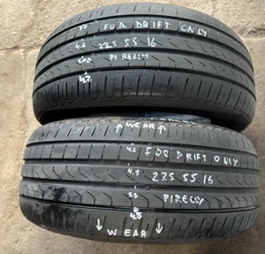 COPPIA 225 55 16 PIRELLI PER USO FUORISTRADA SOLO VECCHI PNEUMATICI DRIFT TRACK ECC... - Foto 1 di 14
