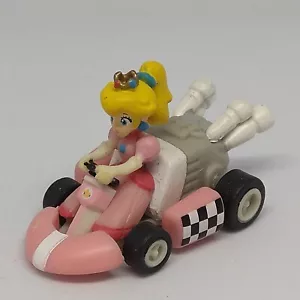 Peach Mario Kart Wii Pull Back Car Suntory Coffee Boss 2008 Nintendo Japanese - Picture 1 of 12