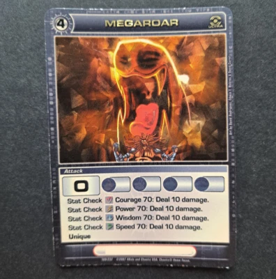 Megaroar Ultra Rare Foil Attack Dawn of Perim 109/232 Chaotic TCG - Image 1 of 2