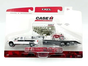 1/64 Case Ih Dealer Third Gen Dodge Pickup With Trailer And Farmall 100 Tractor - Picture 1 of 1